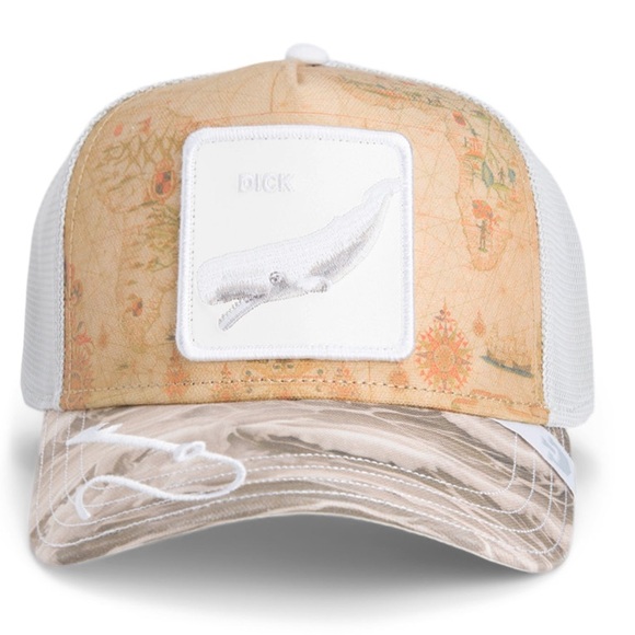 GOORIN BROS WHITE WHALE DICKI SHOULD CALL HIM TANCAP HAT NWT FRESH FRIDAY